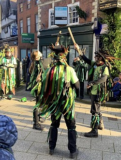 Green Man Morris Whitchurch Lantern Parade 2023